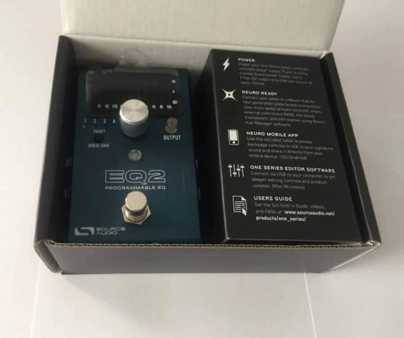 Source Audio EQ2 Programmable Equalizer Pedal w/ Original box & paperwork image 1