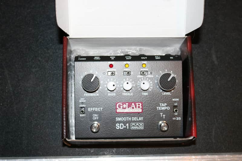 G LAB SD-1 Smooth Delay 2016 Black/Red image 1