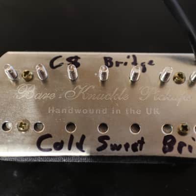 Bare Knuckle Cold Sweat Humbucker 7 String Guitar Pickup Set Black image 3