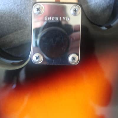 Fender Squire Bullet S-3T 1985-86 Sunburst MIJ E-Series (2nd version) Minty image 8