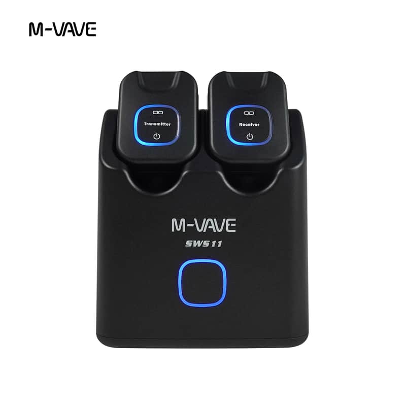 M-vave 5.8g Wireless Transmitter and Receiver with Recharging Case,price include the import duty for US buyer image 1