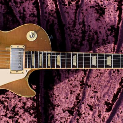 Dax&Co. Heavy Aged Gibson Les Paul Classic 2014 Goldtop Relic Conversion! image 5