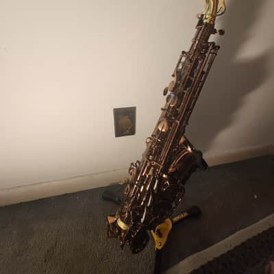 KESSLER Custom Handmade Alto Sax 2016 - Dark Lacquer image 6