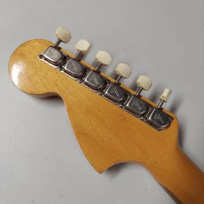 1965 Fender Mustang Neck With Tuners! Smooth Truss Rod Straight Neck image 3