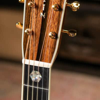 Martin Custom Shop Style 45 000-14F Acoustic Guitar - Macassar Ebony/Premium Spruce with Hardshell Case image 5