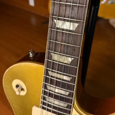 Gibson Les Paul Custom Goltop 1954 Murphy Lab Heavy Aged Double Gold 2023 - Goldtop image 6