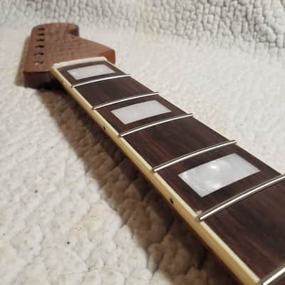 Unbelievable USA bound,Roasted ( 5A +) flame maple neck.Hidden fret tangs.Rounded edges", Made for a Jazzmaster , Tele or Strat  body # PJM-5A -You never felt frets like this. image 3