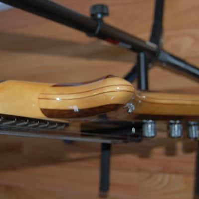 Custom "Woody" scroll bass - One-of-kind! image 10