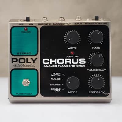 Electro-Harmonix Poly Chorus Analog Flange / Chorus Effects Pedal #58810 image 1