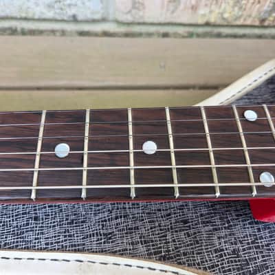 Vintage 1962 Tosca (Valco) Thunderstick Double Pickup Electric Guitar w/ Original Case! image 9