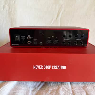 Focusrite Scarlett 18i8 3rd Gen USB Audio Interface 2019 - Present - Red / Black image 2