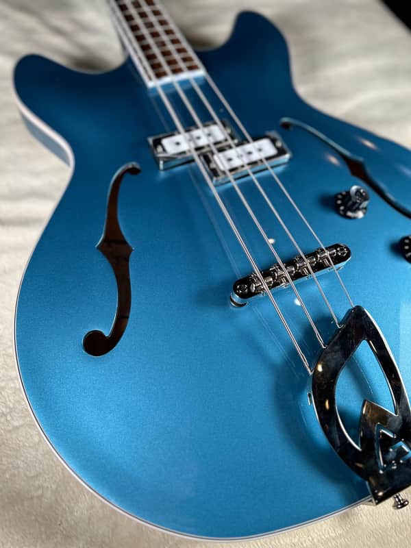 Guild Starfire I Limited Edition Bass Guitar - Pelham Blue image 1