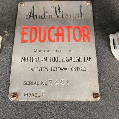 Educator Custom Tube Amp Rare! Harp or Guitar image 8