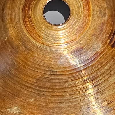 Paiste 2002 10" Splash - Made in Switzerland, Red Label, Beautiful Aged Patina image 4