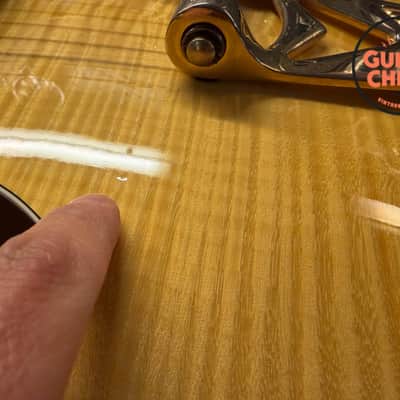 2014 Gretsch G6120AM Chet Atkins Hollow Body Amber Flame Filter’Tron Bigsby OHSC image 17