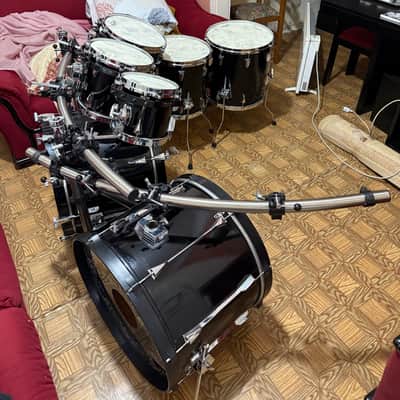 Tama Granstar Custom 1987 - Piano Black Lacquer image 2