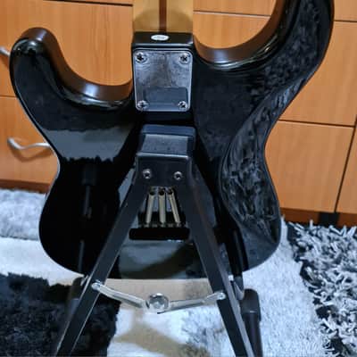 Washburn WE-1 Vintage Lyon Series with pickups Japan - Black image 3