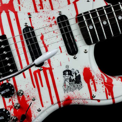 Custom Painted and Upgraded 2024 Fender Squier Strat With Matching Headstock image 9