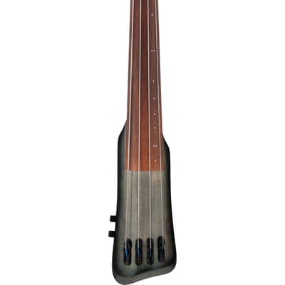 Ibanez Bass Workshop UB804-BUL Black Ice Burst Low Gloss - Electric Contrabass image 3