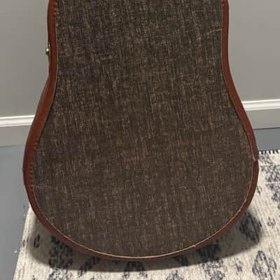 Lindell Vintage Parlor Acoustic Guitar 1960’s - Honey Burst image 10