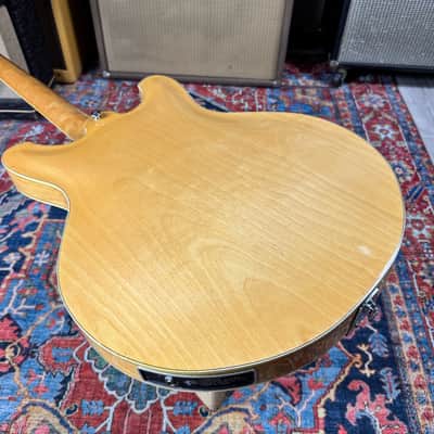 Yamaha SA60 Natural Semi-Hollow 335 Style Vintage 1974 w/Case image 20