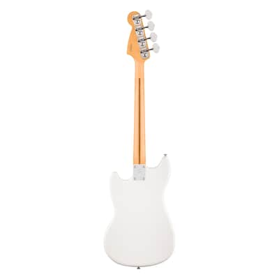Fender Player II Mustang Bass PJ - Polar White w/Maple FB image 8