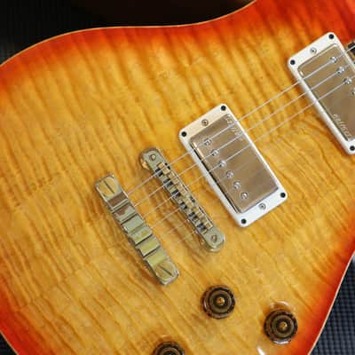 Minty! 2016 PRS McCarty 594 Private Stock Brazillian Rosewood Electric Guitar Flamed Cherry Sunburst + COA OHSC image 6