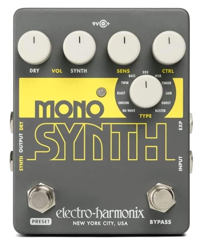 Electro Harmonix Mono Synth Guitar Pedal image 1