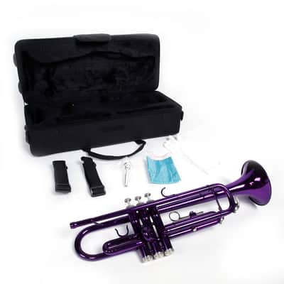 Cxxss Brass B Flat Trumpet Violet image 9