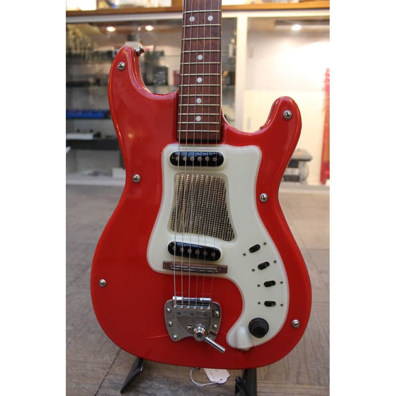 1962 Hagstrom Kent PB-24-G Red