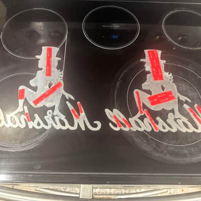 Marshall Slash cabinet Logo Late 90’s early 2000’s - Aluminum image 2