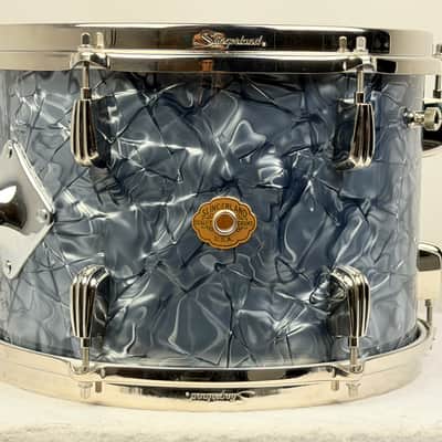 Slingerland 22/13/16" Radio King Drum Set - Black Diamond Pearl image 6