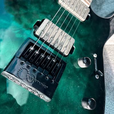 ESP E-II M-II NT BTB EverTune - Black Turquoise Burst – Made in Japan image 18