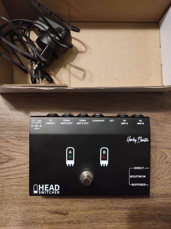 Harley Benton Tube head switch Bild 1