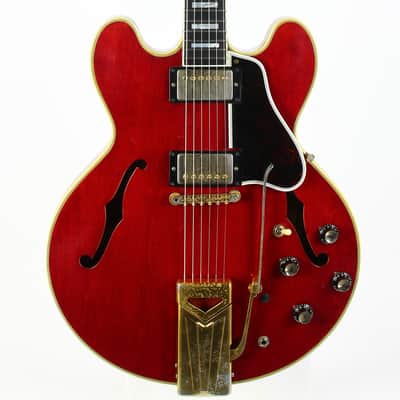 1961 Gibson ES-355 TDSV Cherry 2 PAF Humbuckers Vintage Guitar | Original Case 335 345 image 1