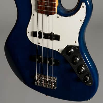Fender Mark King Jazz Bass No.13 of 42 - 1998 - Trans Blue image 3
