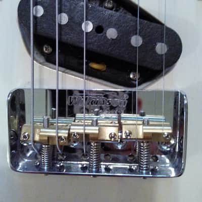 Fender Telecaster Corona California Late 90's White And Gold image 3