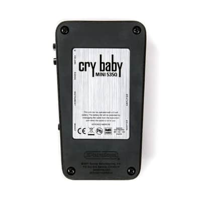 Dunlop Cry Baby Mini 535Q Contour Wah Wah Pedal image 3