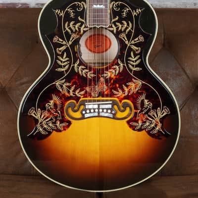 Gibson SJ-200 Custom Engraved Double Pickguards 2026 - Tortoise image 2