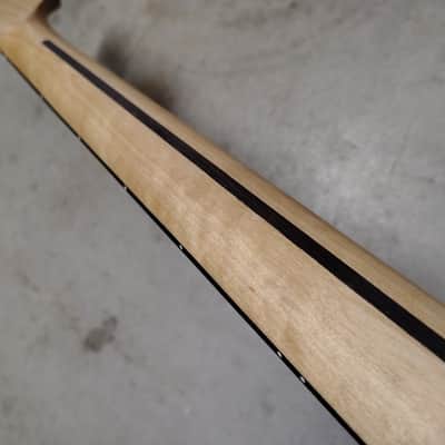 Left Hand Maple Strat Neck fits fender Stratocaster body 22 frets image 7