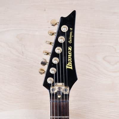 Ibanez Destroyer II DT330 MIJ 1985 Black Vintage Made in Japan Fujigen w/ Bag image 18
