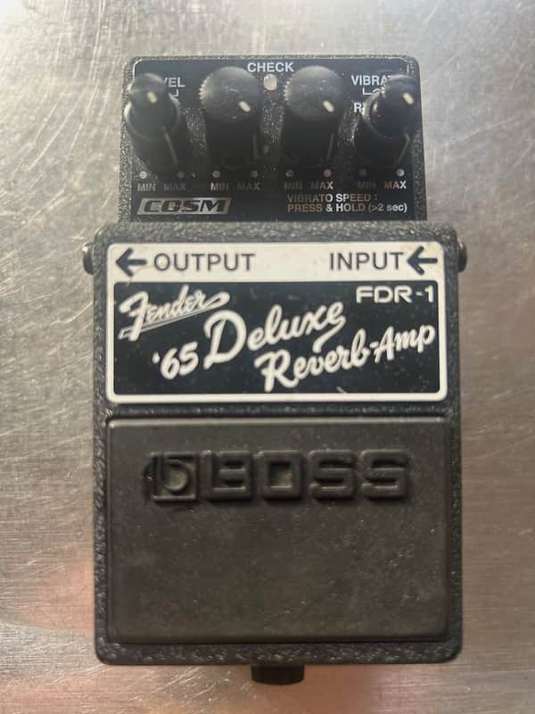 Boss FDR-1 Fender '65 Deluxe Reverb Amp Pedal | Reverb