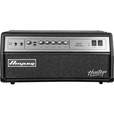 Ampeg Heritage Series SVT-CL 2011 300W Tube Bass Amp Head Regular image 6
