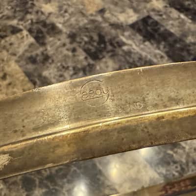 1920's Leedy Professional Brass Batter Rim image 2