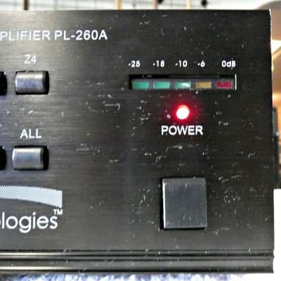 Speco Technologies PL-260A 260 Watt Commercial Amplifier - PV Music Pro Audio / Electronics Shop Inspected and Tested - Great Cosmetic Condition - Works / Sounds / Functions / Great image 14