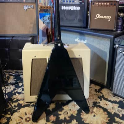 Orville ‘67 Reissue Flying V MIJ w/ Maestro DiMarzio Pickups 1996 - Black image 9