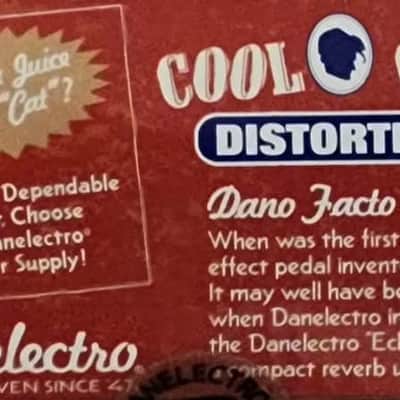 Danelectro Cool Cat CD-1 Distortion Pedal New In Box w/ Free Shipping!! image 2