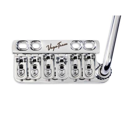 Vega-Trem VT1 Ultra Trem standard (6screws) Glossy Chrome for Strat image 1