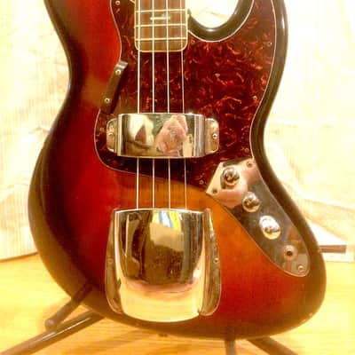 Encore Jazz Bass MIJ 70's "Sunburst" image 1