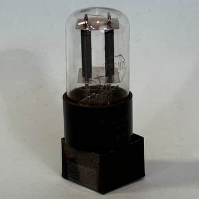 1953 RCA 12SN7GT Vintage 1950s Clear Glass Black Plate Tube! T488 image 5